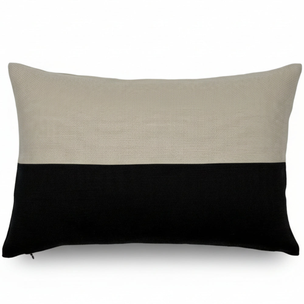 Blake Colour Block in Tan/Ebony Combination | SWD Studio | Made in Canada