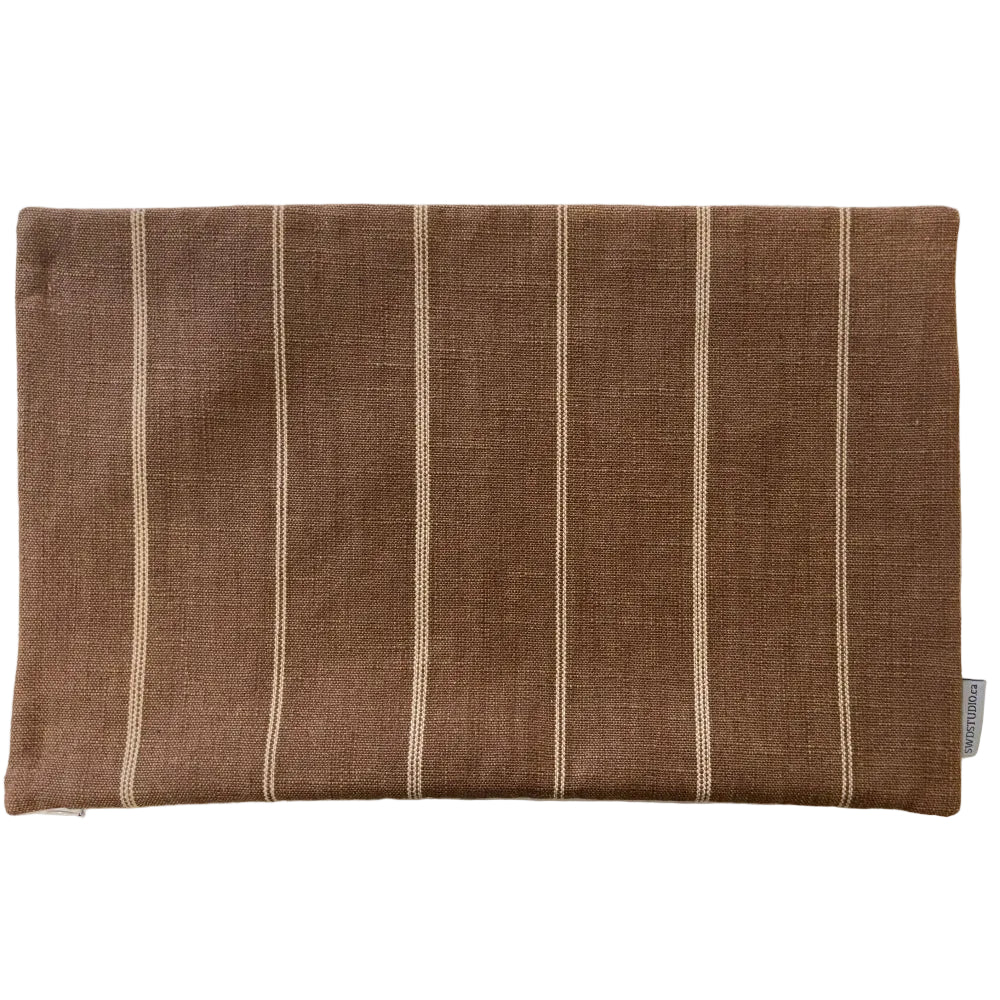 Fritz Tobacco Pillow Cover | Size 11x17 | Discontinued| SWD Studio | Handmade in Canada