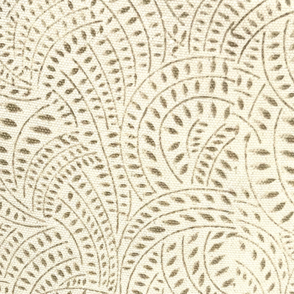 Ari Hand Blocked Sand Fabric Swatch