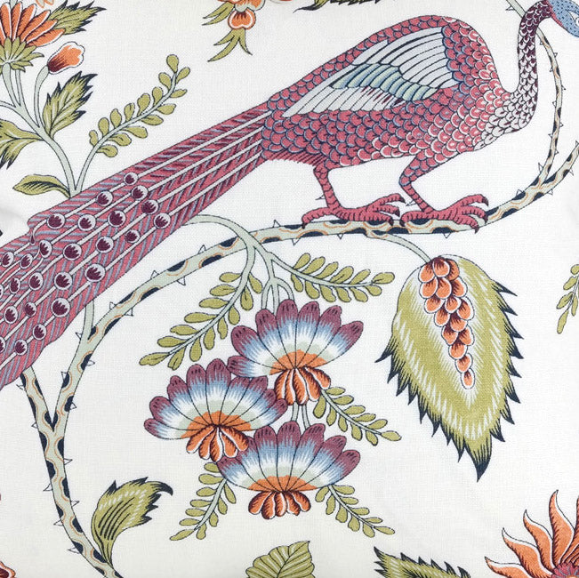 Campagne Persimmon & Pink Fabric Swatch