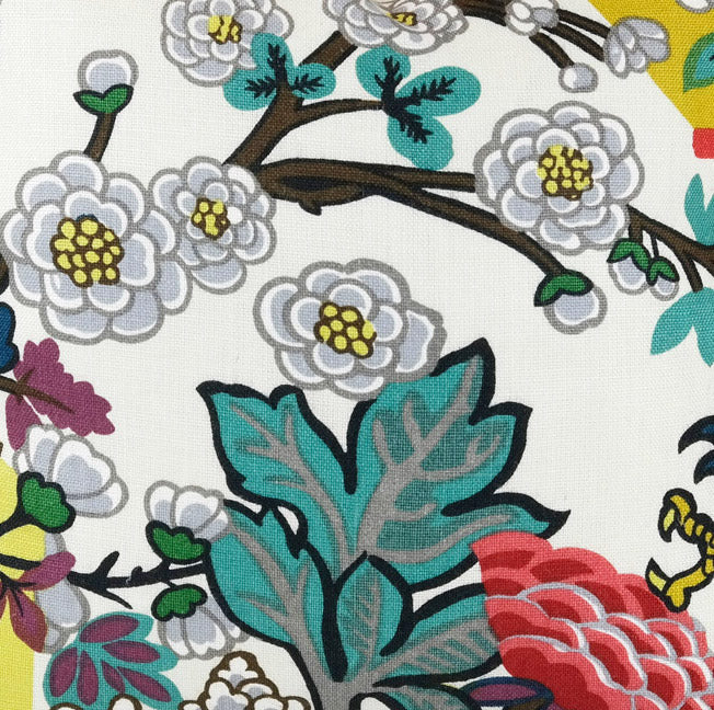 Chiang Mai Dragon Alabaster Fabric Swatch