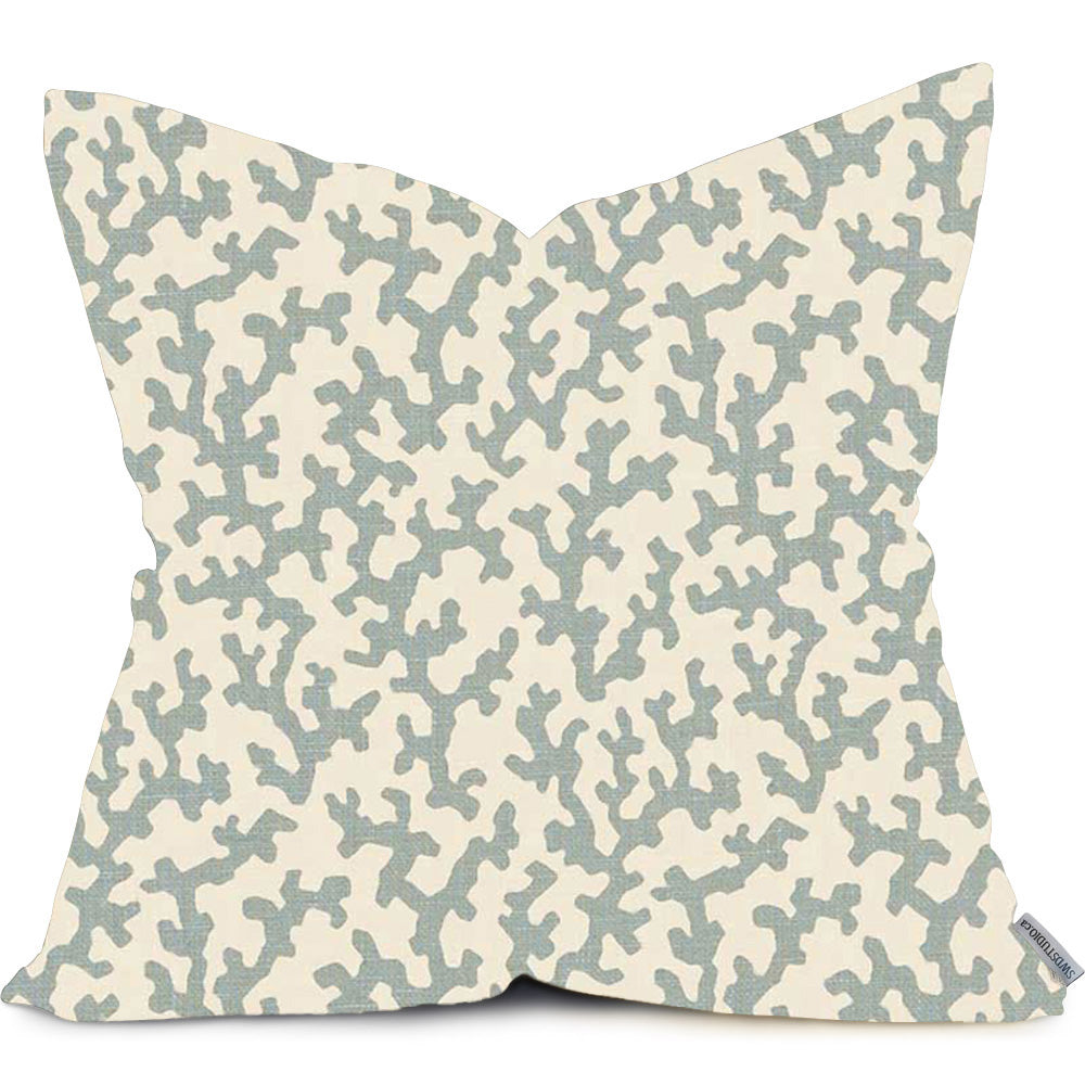 Folly Orpington Blue Pillow Cover | SWD Studio