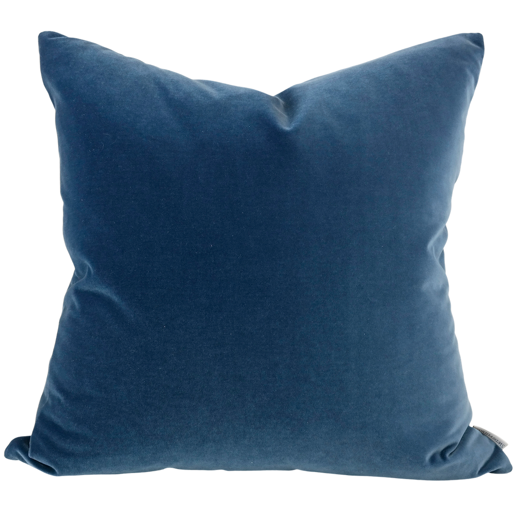 Jackson in Delft Cordoba Velvet | Shown in 20x20