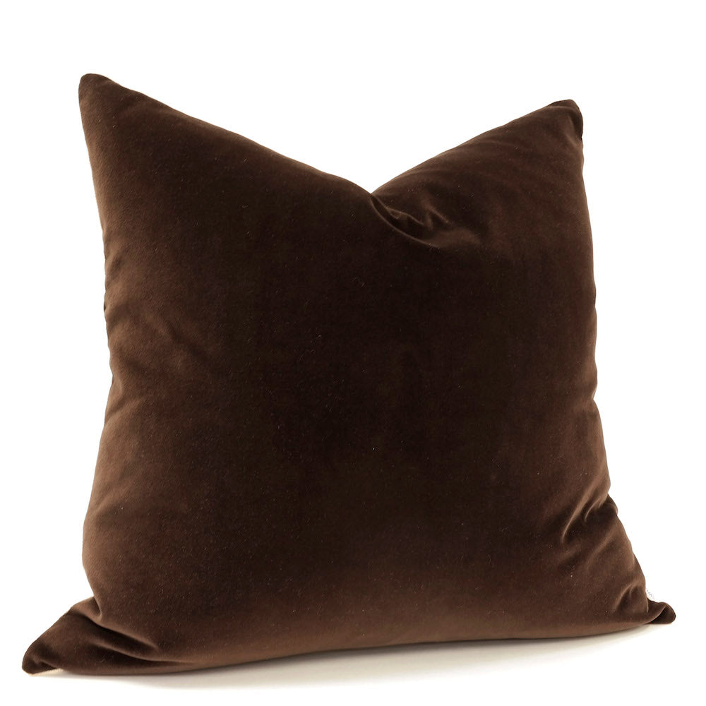 Jackson: Toblerone Giorgio Velvet - Right Angled View (Shown in 20x20)