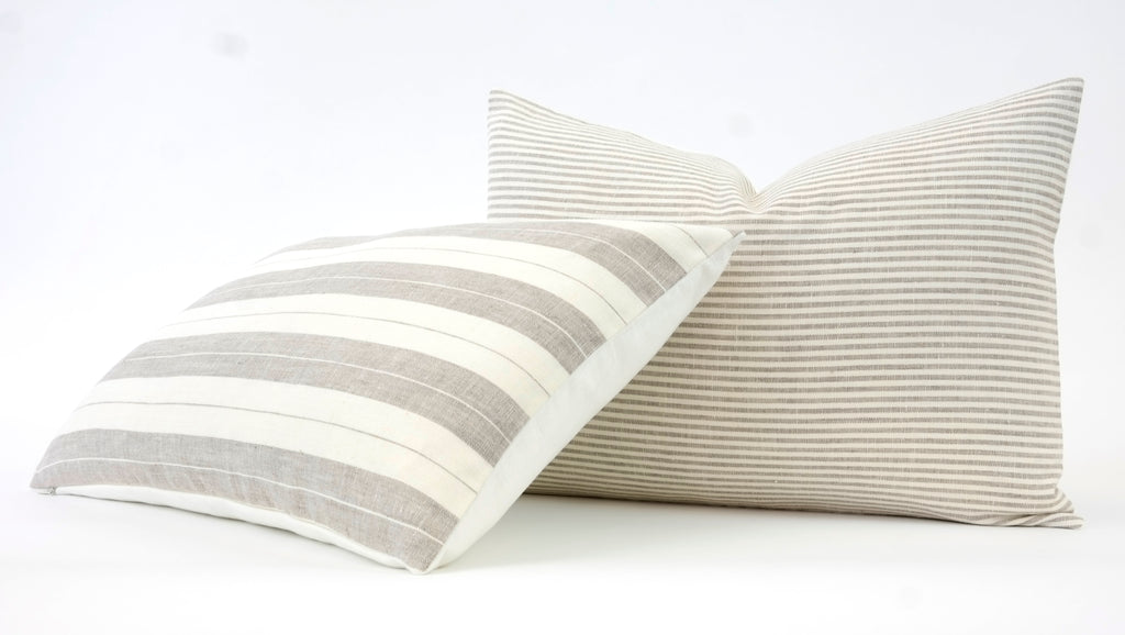 Lillian & Surrey Stripe Lumbar | Shown in 13x19