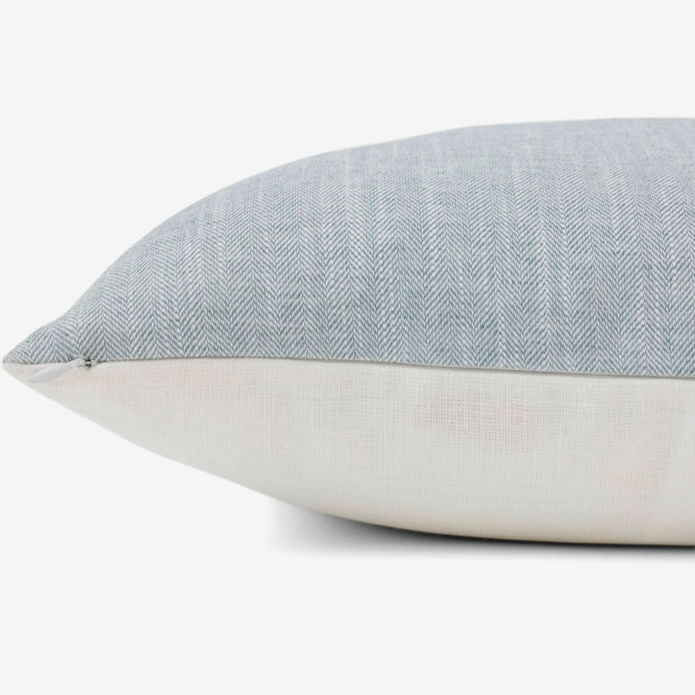 Linder Spa Pillow Cover | Bottom View | Shown in 20x20