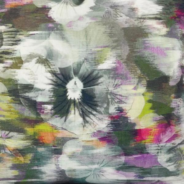 Kansai in Zinnia Fabric Swatch