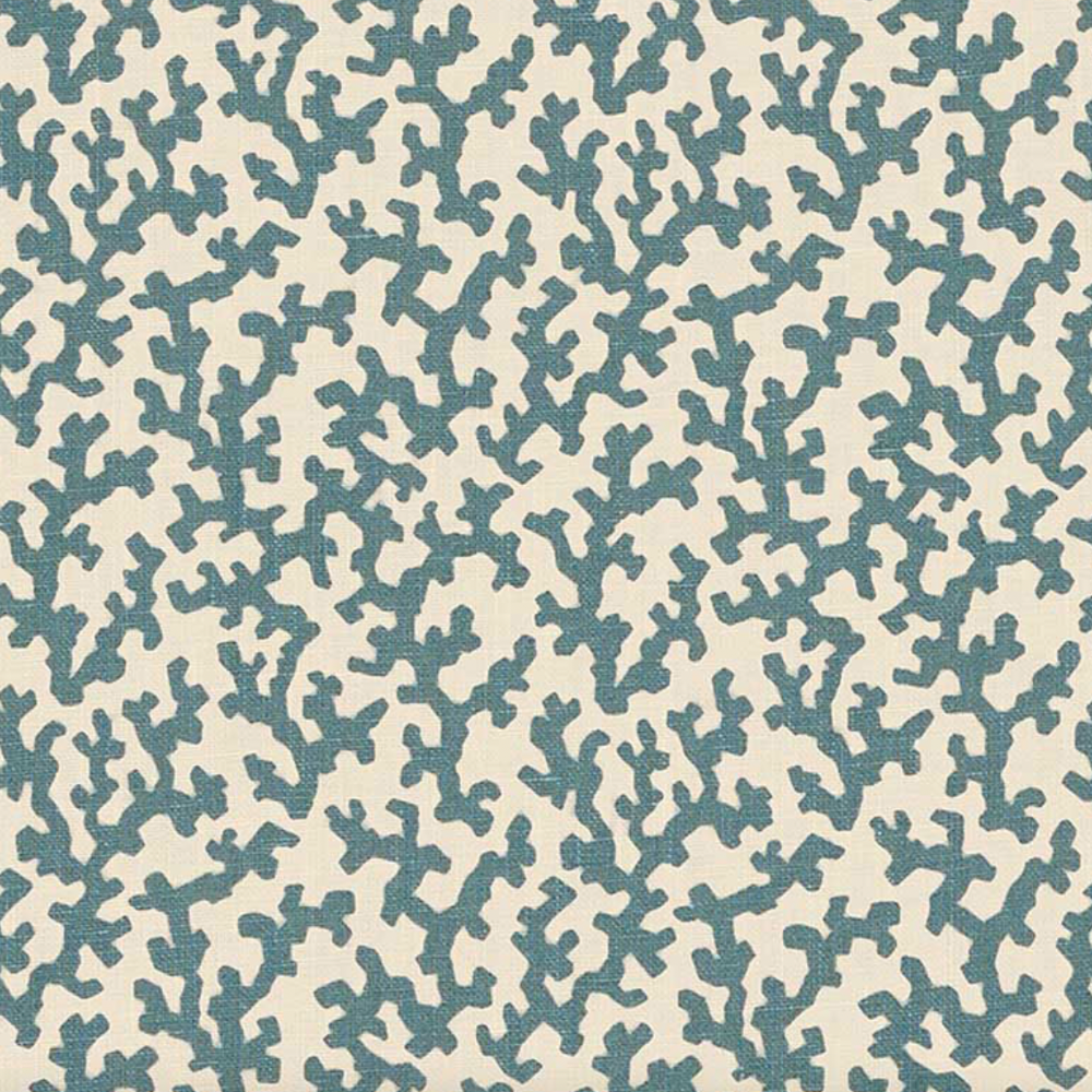 Folly Peacock Blue Fabric Swatch | SWD Studio