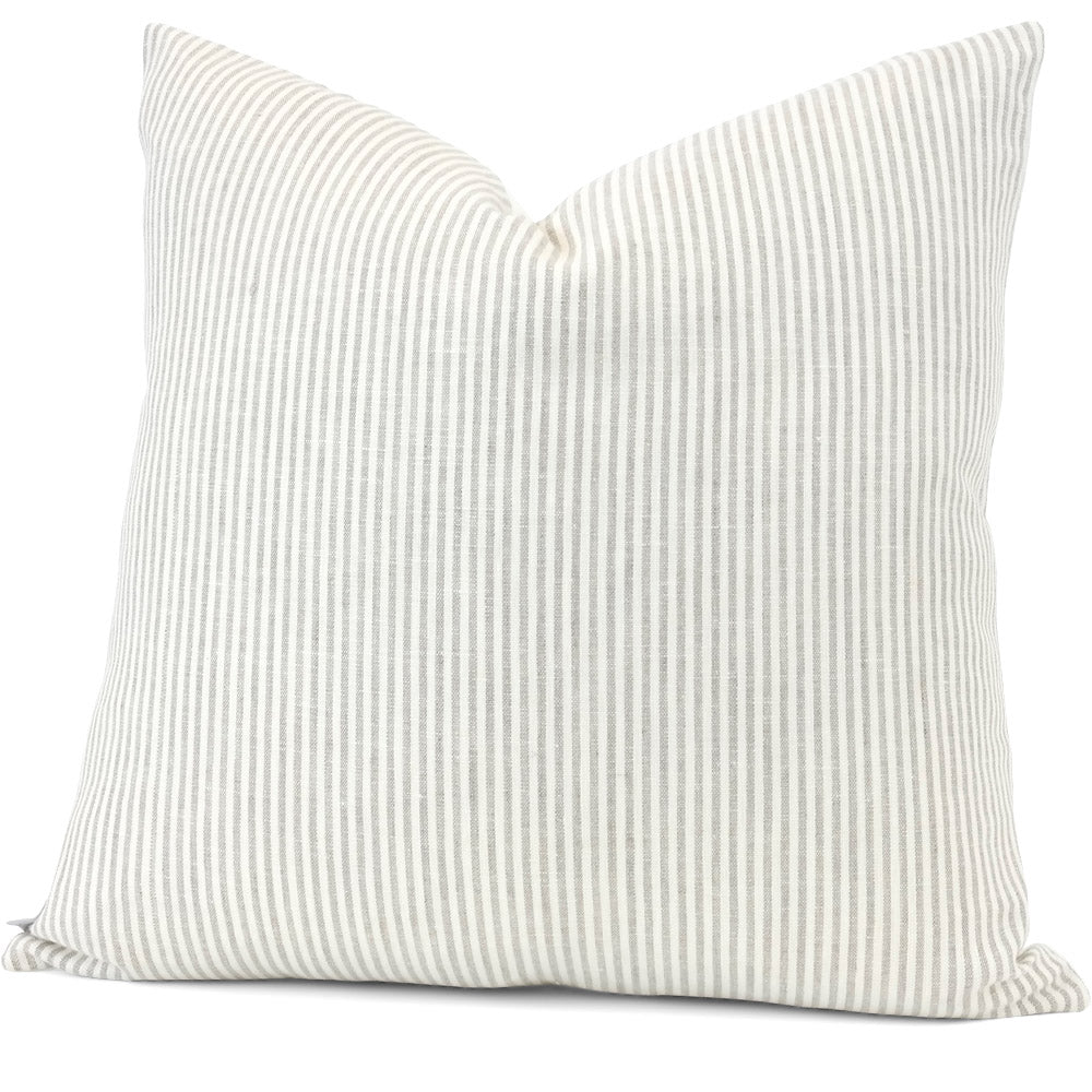 Surrey Stripe Front View | Left Angled View | Shown 20x20