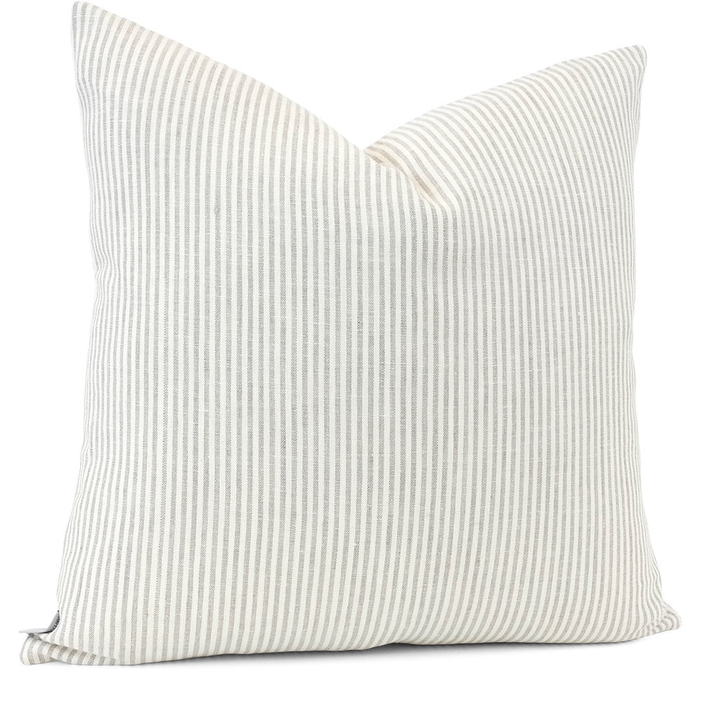 Surrey Stripe Front View | Right Angled View | Shown 20x20