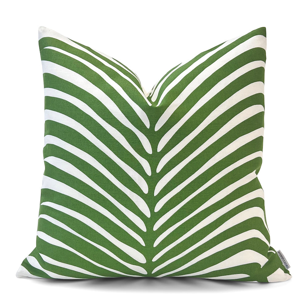 Zebra Palm Linen Jungle