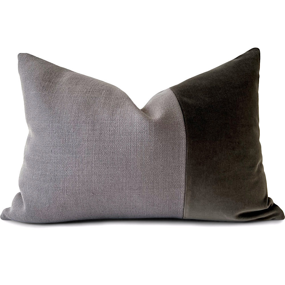 Bennett Lumbar in Ash Linen + Eclipse Cordoba