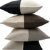 Blake Colour Block Collection in Slubby Linen | SWD Studio | Made in Canada
