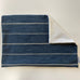 Fritz Indigo Pillow Cover | Size 13X19 | Off-White Linen Reverse | SWD Studio | Handmade in Canada