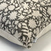 Amara Natural Charcoal Pillow Cover | Corner View 