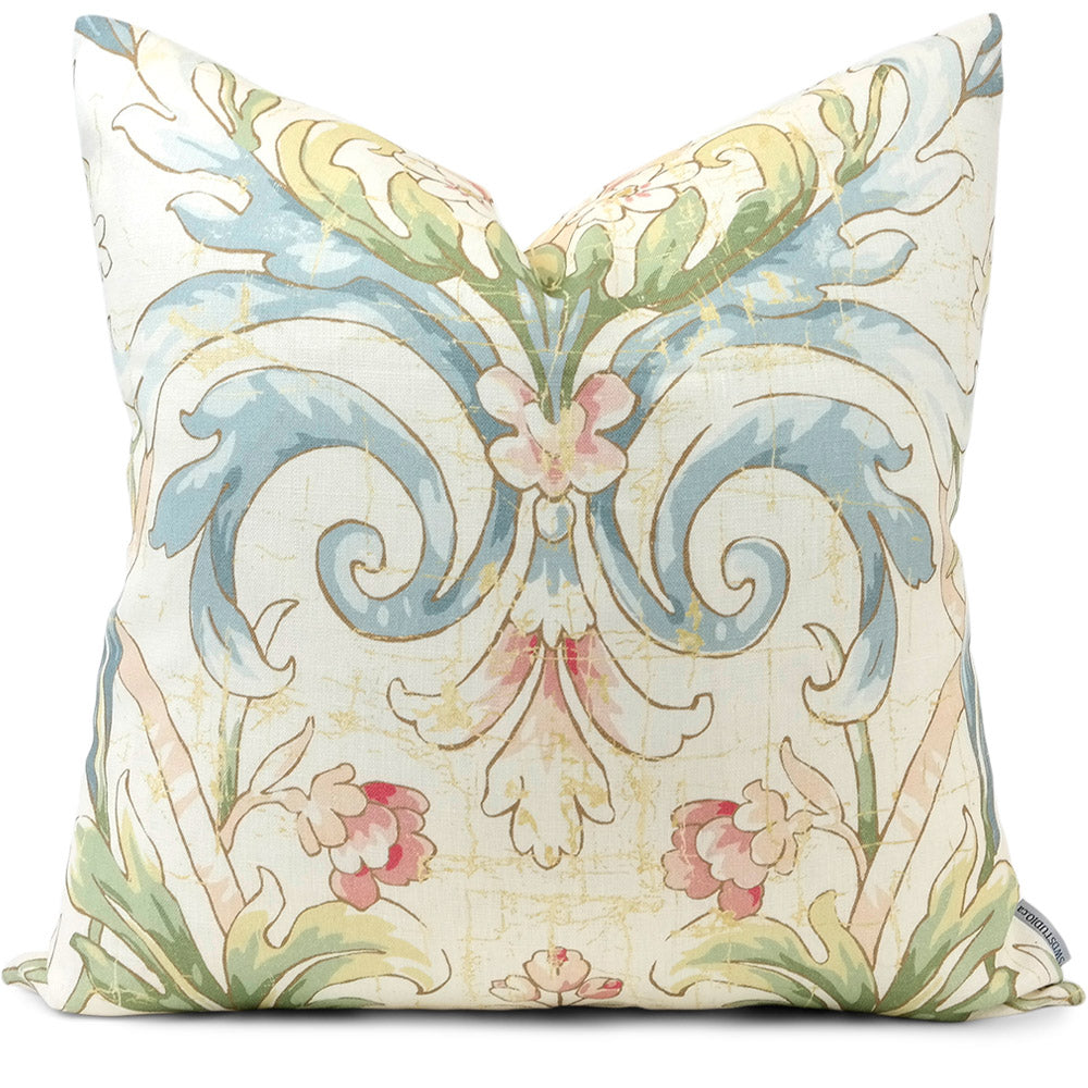 Avenham Primrose Pillow Cover | Front View | Shown in 20x20