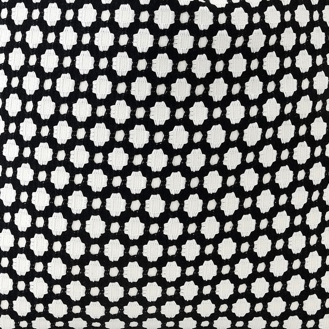 Betwixt Black/White Fabric Swatch
