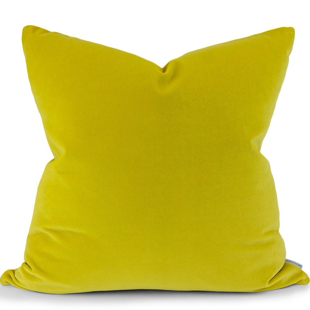 Jackson: Goldenrod Giorgio Velvet - Front View (Shown in 20x20)