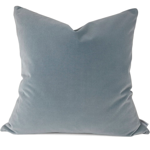 Jackson Wedgewood Cordoba Velvet Pillow Cover | Shown in 20x20