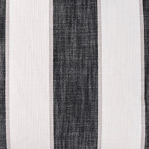 Harris Stripe Black Fabric Swatch