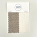 Alabaster & Fog Slubby Linen Fabric Swatch