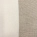 Colour Block Alabaster & Fog Slubby Linen Fabric Swatch