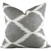 Inez Grey Seal 20x20 Pillow Cover - Front View