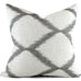 Inez Grey Seal 20x20 Pillow Cover - Back View
