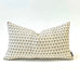 Isalyn Hand Blocked Pillow Cover | Shown in 11x19 | Front View