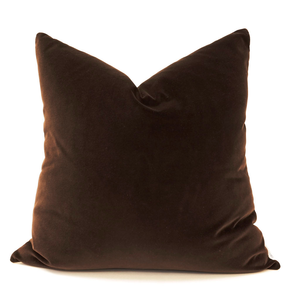Jackson: Toblerone Cordoba Velvet - Front View (Shown in 20x20) | SWD Studio | Made in Canada