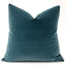 Jackson:  Aegean Tesoro Velvet Pillow Cover | Shown in 20x20)