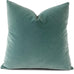 Jackson:  Seaglass Tesoro Velvet Pillow Cover | Shown in 20x20)