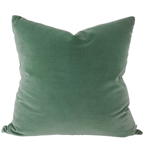 Jackson Aquamarine Cordoba Velvet | Shown in 20x20 | SWD Studio | Giorgio Velvet | Made in Canada