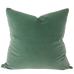 Jackson Aquamarine Cordoba Velvet | Shown in 20x20 | SWD Studio | Giorgio Velvet | Made in Canada