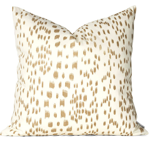 Les Touches in Sand Pillow Cover | Shown in 20x20