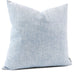 Linder Chambray Pillow Cover | Right Angled View | Shown in 20x20
