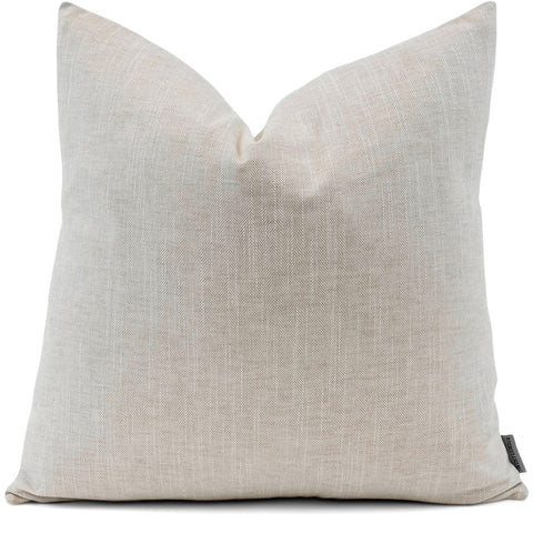 Linder Linen Pillow Cover | Front View | Shown in 20x20