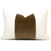 Lindsay Lumbar in Suede Giorgio (Middle) & Alabaster Slubby Linen (Sides)