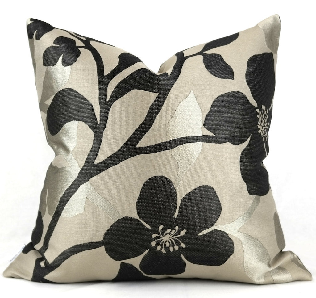 Pierre Frey Neuilly Metal Pillow Cover - Shown in 20"x20"