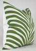 Zebra Palm Linen Print Jungle - Angled View