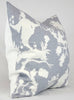 Shantung Silhouette Print Wisteria - Angled View