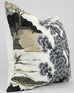 DAINTREE Grey Pillow Cover - Shown in Angled View