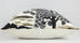 DAINTREE Grey Pillow Cover - Shown in Bottom View