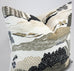 DAINTREE Grey Pillow Cover - Shown in Angled View