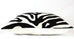 Serengeti Black +  White | Size 20x20 | Discontinued
