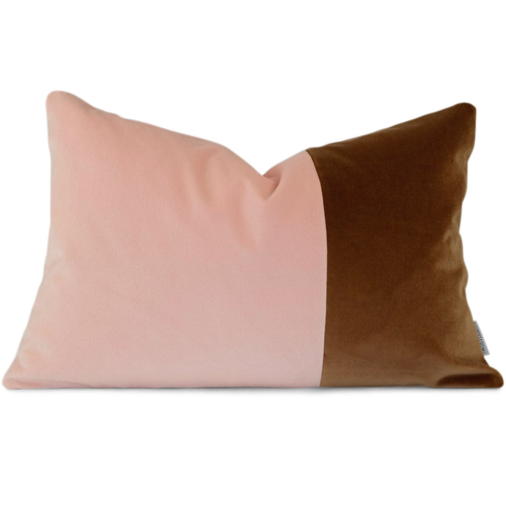 Bennett Lumbar in Blush & Nutmeg Tesoro