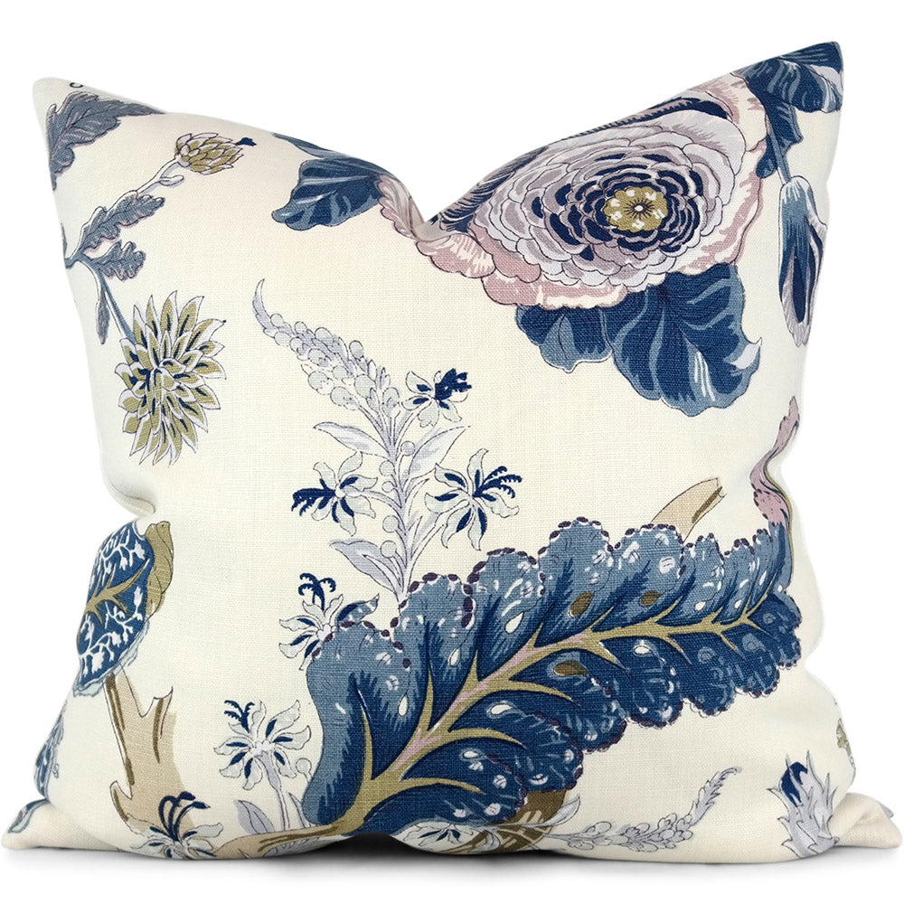 Indian Arbre Hyacinth Pillow Cover by SWD Studio - Shown in 20"x20"