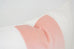 LINDSAY Lumbar Blush Giorgio Slubby Linen - Close Up (Shown in 11" x 17")