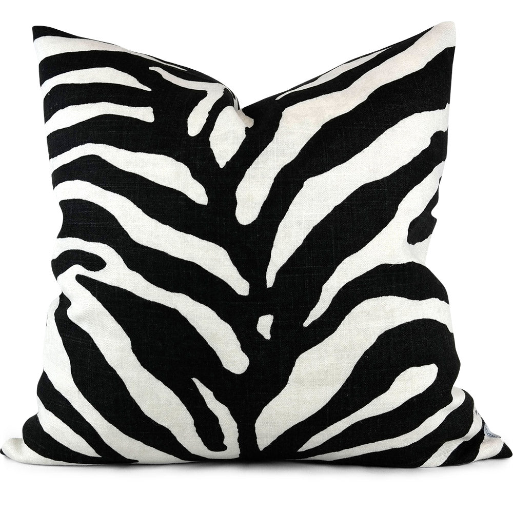 Serengeti Black +  White | Size 20x20 | Discontinued