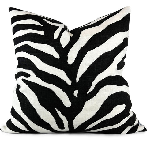 Serengeti Black +  White | Size 20x20 | Discontinued